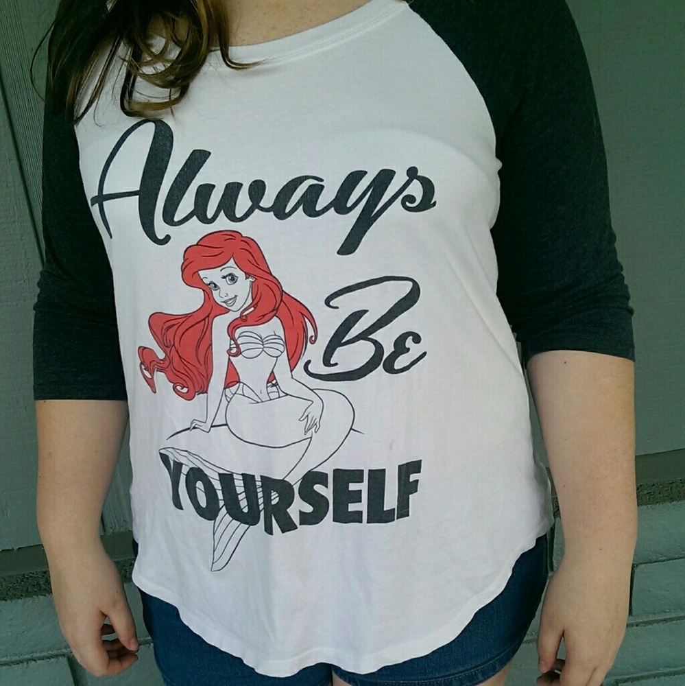 Little Mermaid Baseball T-shirt